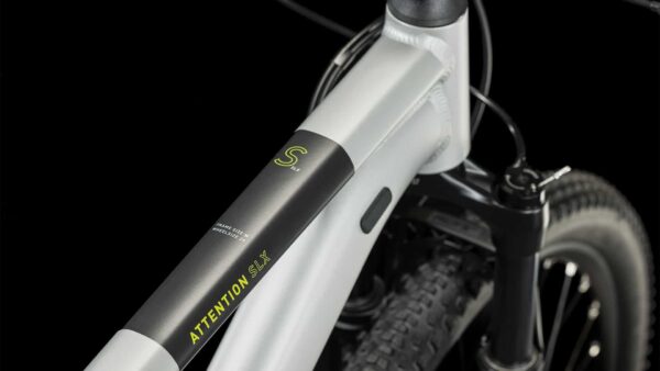 CUBE Attention SLX silvergrey´n´lime – Bild 2