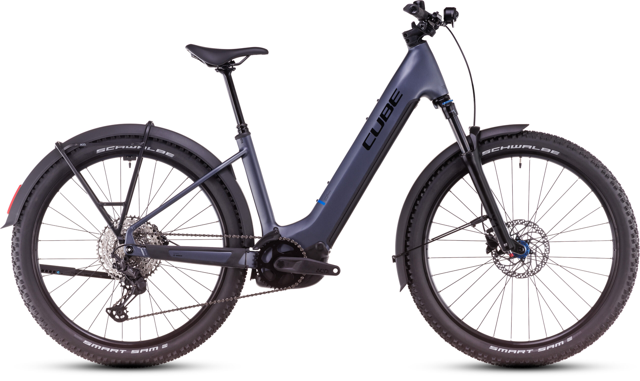CUBE Reaction Hybrid Pro Allroad metallicgrey´n´black