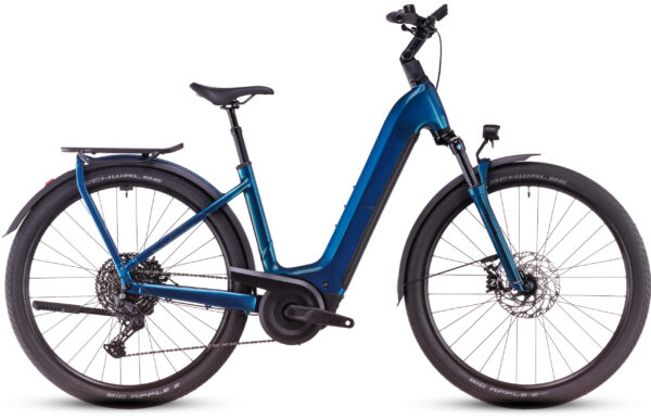CUBE Kathmandu Hybrid EX electricblue´n´chrome – Bild 8