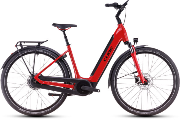 CUBE Supreme Hybrid Comfort Pro 625 firered´n´black – Bild 8
