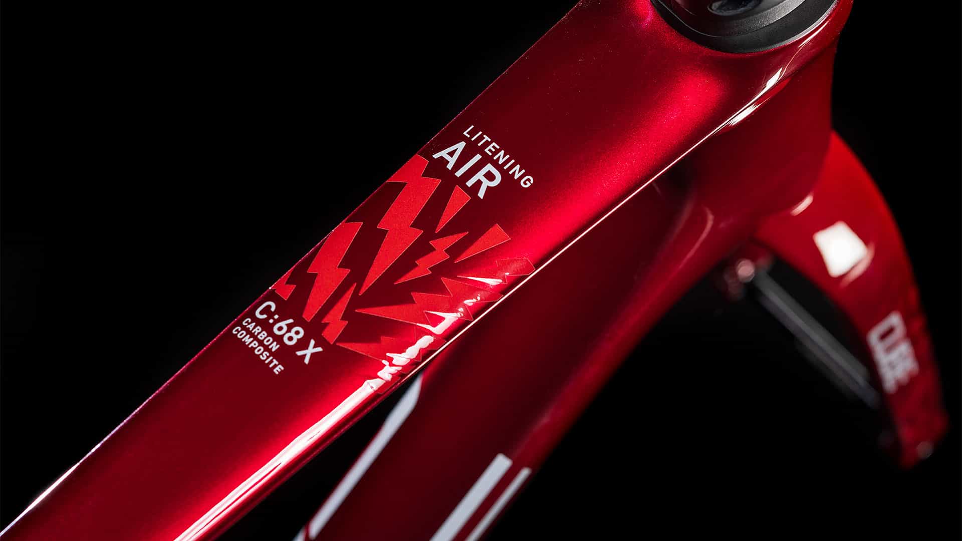 Cube Litening AIR C:68X Frameset team replica